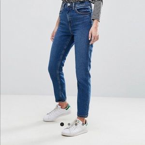 ASOS Design high rise farleigh slim mom jean